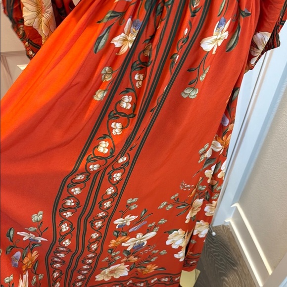 FARM Rio Butterfly Flowers Long Dress Size S - Picture 10 of 13